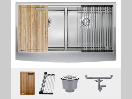 CHẬU RỬA BÁT KONOX KN8751DA CURVE