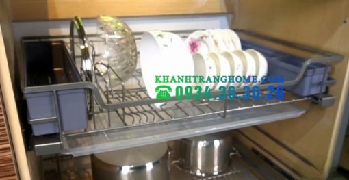 Giá để bát đĩa cốc thìa tủ dưới Faster FS BP900N VIP