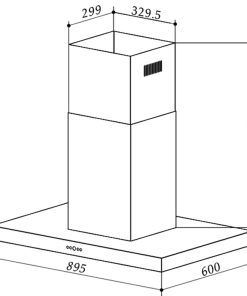 MÁY HÚT MÙI FASTER BIS 90T