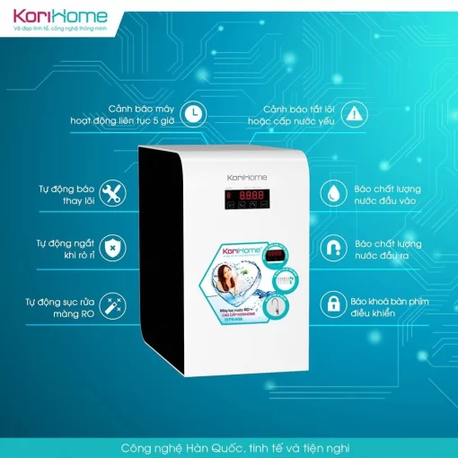 MÁY LỌC NƯỚC RO KORIHOME WPK-606