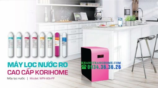 MÁY LỌC NƯỚC RO KORIHOME WPK-606 PP