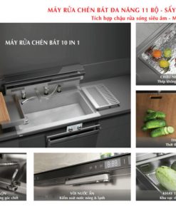 MÁY RỬA CHÉN BÁT ĐA NĂNG TEXGIO TGUMF11X 11 BỘ - SẤY KHÍ NÓNG PTC - 5 MÁY RỬA CHÉN BÁT ĐA NĂNG TEXGIO TGUMF11X 11 BỘ - SẤY KHÍ NÓNG PTC