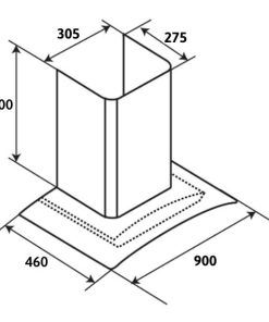 Máy hút mùi Pramie AP15-900 - 7 Máy hút mùi Pramie AP15-900