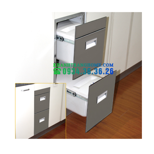 THÙNG GẠO GƯƠNG 02 NGĂN FASTER FS RC30