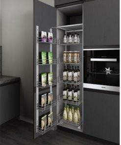 TỦ KHO INOX 304 5 TẦNG CAO CẤP CÁNH MỞ FASTER FS 34505SS