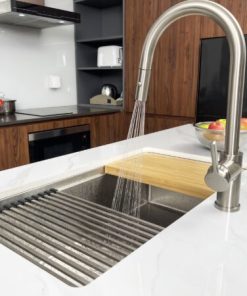 VÒI RỬA BÁT DÂY RÚT KONOX ALTO NICKEL - 55 VÒI RỬA BÁT DÂY RÚT KONOX ALTO NICKEL