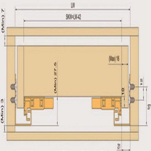 Ray âm giảm chấn Grob - 1