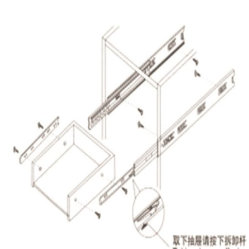 Ray bi 3 tầng giảm chấn Grob - 3