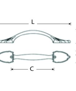 Tay nắm tủ GRÖß Đồng Cafe, hợp kim KHA-56C Grob - 6 Tay nắm tủ GRÖß Đồng Cafe, hợp kim KHA-56C Grob - 5