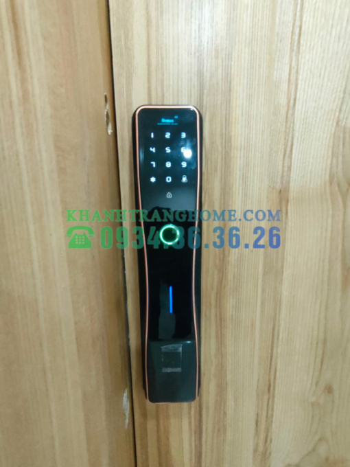 Khóa cửa vân tay DEMAX SL668 BL tiêu chuẩn Đức - 33