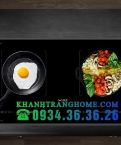 BẾP TỪ PHÍM TRƯỢT SLIDE BO VIỀN NHÔM FASTER FS712I PLUS