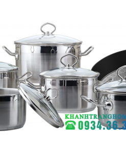 Bộ nồi inox Faster Melody SET 6 - 5 BỘ NỒI INOX FASTER MELODY SET 6