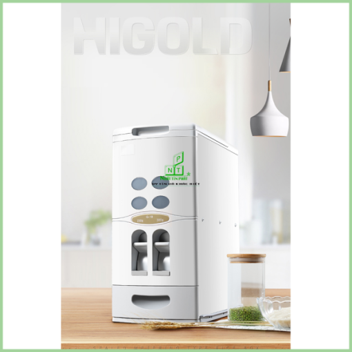 Thùng gạo 2 nút xả Higold – 307033 - 1