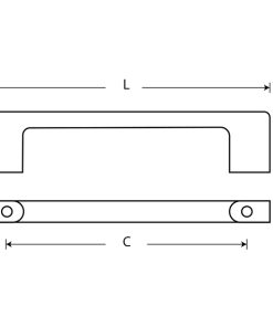 Tay nắm tủ GRÖß màu Inox, Hợp Kim KHA-68 Grob - 6 Tay nắm tủ GRÖß màu Inox, Hợp Kim KHA-68 Grob - 5