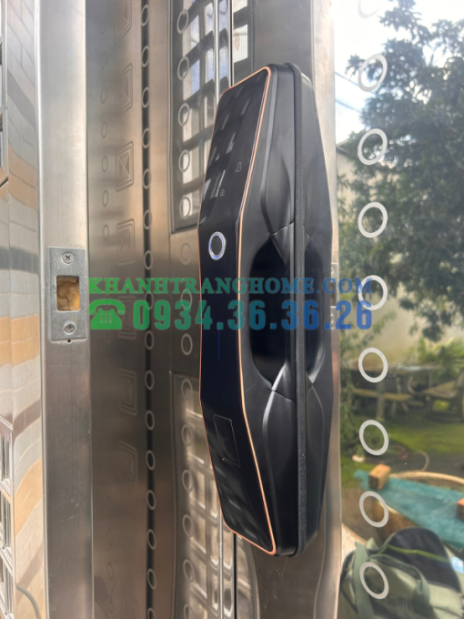 Khóa cửa vân tay DEMAX SL668 BL tiêu chuẩn Đức - 35