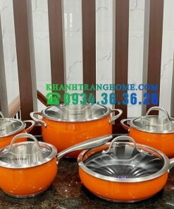 Bộ nồi Faster Luxury 555 - 9 BỘ NỒI FASTER LUXURY 555