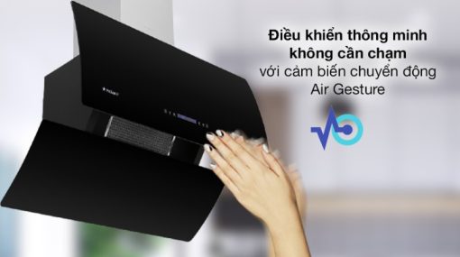Máy hút mùi Pramie kính vát vẫy tay DE19-900