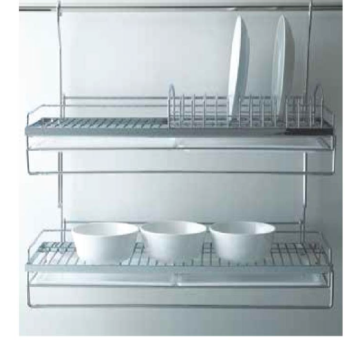Kệ chén Higold 2 tầng inox 304 – 403010 - 1