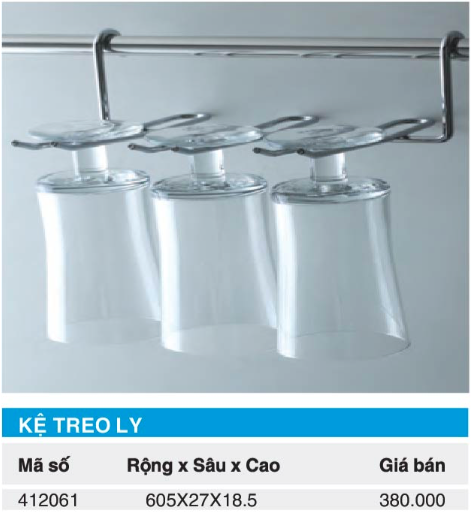 KỆ TREO LY HIGOLD 412061