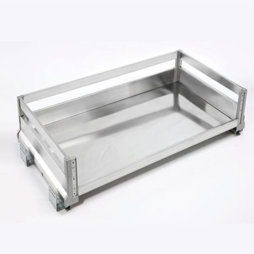 KỆ ĐỰNG XOONG NỒI INOX HỘP (LẮP ÂM TỦ) Grob - 5