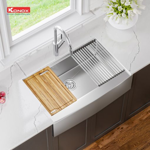 CHẬU RỬA BÁT KONOX KN8051AS Curve