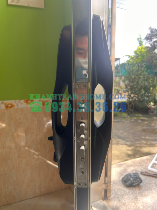 Khóa cửa vân tay DEMAX SL668 BL tiêu chuẩn Đức - 25