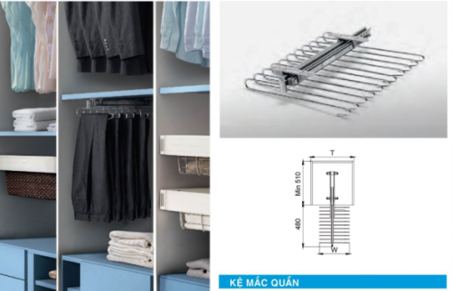 Kệ mắc quần Higold – 703011 - 1