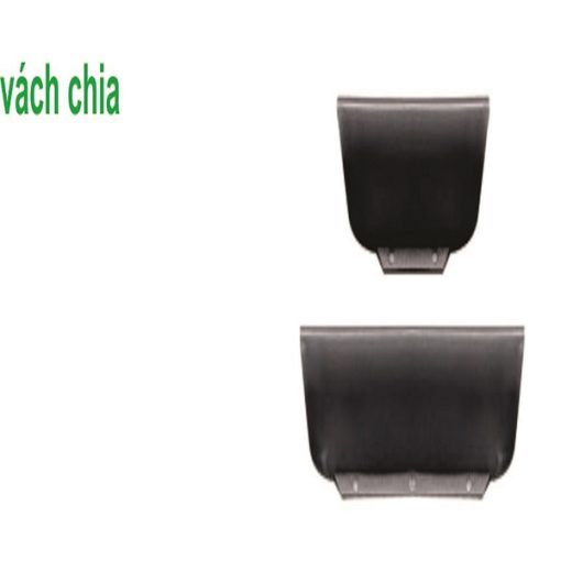 Khay chia thìa dĩa nhựa-ABS màu trắng-xám Grob - 1