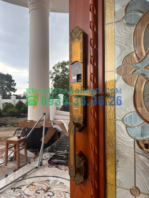 Khóa thông minh đại sảnh Demax SL819 GB APP WIFI tiêu chuẩn Đức - 16