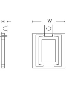 Tay nắm tủ GRÖß cổ điển màu PVD vàng gold GHK-12S Grob - 5