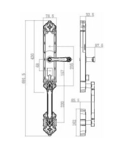 Khóa thông minh đại sảnh Demax SL819 GB APP WIFI tiêu chuẩn Đức - 36 Khóa thông minh đại sảnh Demax SL819 GB APP WIFI tiêu chuẩn Đức - 35