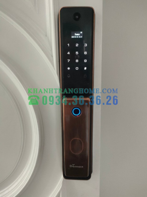Khóa thông minh chuông màn hình DEMAX SL866 AC tiêu chuẩn Đức - 6