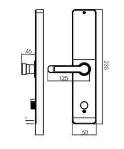 KHÓA VÂN TAY KASSLER KL-666 ( APP BLUETOOTH, TRỌN GÓI LẮP ĐẶT) - 6 KASSLER KL-666