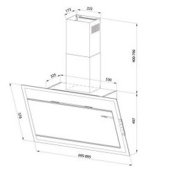 MÁY HÚT MÙI GẮN TƯỜNG EUROSUN EH-90AF78B - 5