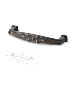 TAY NẮM CỔ ĐIỂN GARIS GE61.128 - 8 TAY NẮM CỔ ĐIỂN GARIS GE61.128 - 7