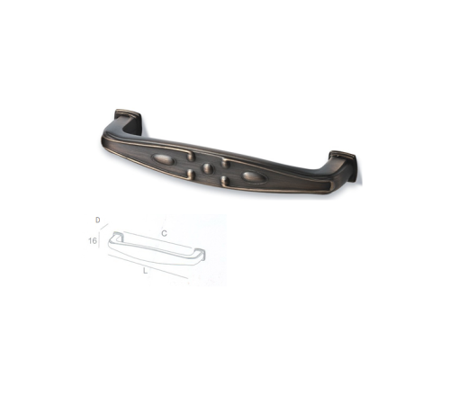 TAY NẮM CỔ ĐIỂN GARIS GE61.128 - 3