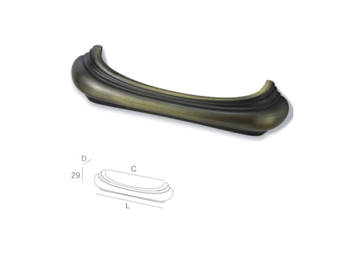 TAY NẮM CỔ ĐIỂN GARIS GE63.96 - 3