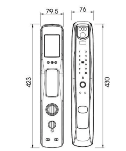 KHÓA NHẬN DIỆN KHUÔN MẶT DEMAX SL920 GS