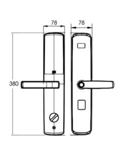 KHÓA THÔNG MINH DEMAX SL666 RM- APP WIFI
