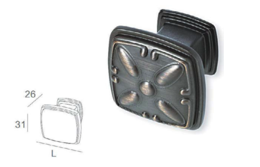 TAY NẮM CỔ ĐIỂN GARIS GE61.0 - 3