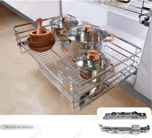 Giá xoong nồi nan vuông Garis GP04.60C - 11