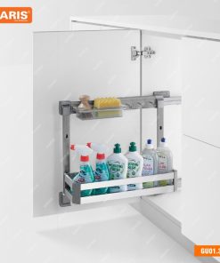 Giá để chất tẩy rửa inox hộp Garis GU01.30 - 7