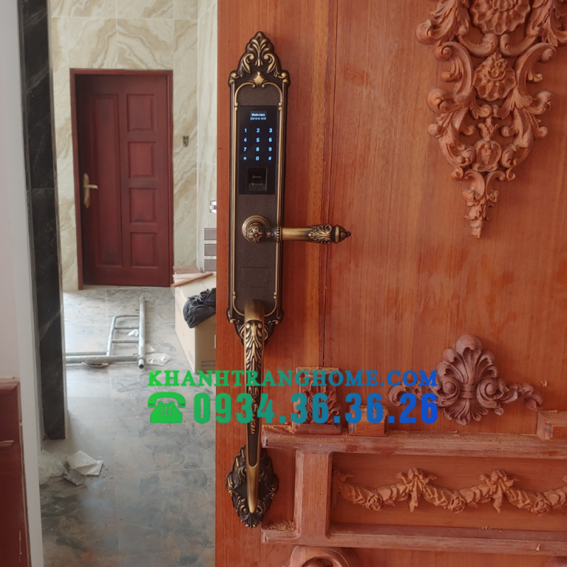 KHÓA VÂN TAY TÂN CỔ VÂN TAY KASSLER KL-969GR - CHỐNG MƯA - 15 KHÓA VÂN TAY TÂN CỔ KASSLER KL-959C