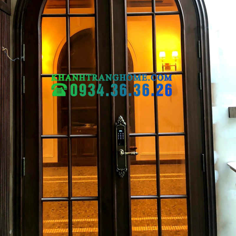KHÓA VÂN TAY ĐẠI SẢNH KASSLER KL-959GR ( VÀNG ĐEN) - CHỐNG MƯA - 15 Kassler KL-959 GR