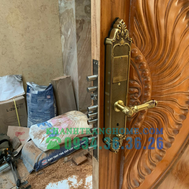 KHÓA VÂN TAY TÂN CỔ KASSLER KL-959C (VÀNG ĐỒNG) - CHỐNG MƯA - 13 Máy rửa bát LATINO SMS 795ML 16EU