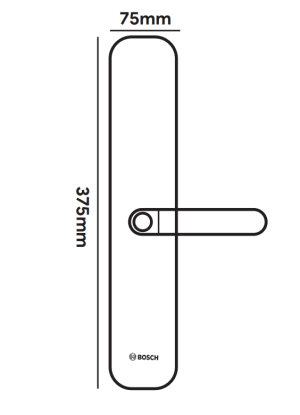 Khóa cửa vân tay Bosch ID60 EU - 15