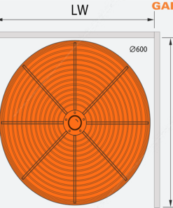 Mâm xoay nan tròn Garis GS07.70C - 7