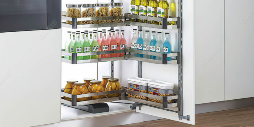 Hệ giá kho 6 tầng inox hộp GARIS GS06.60 - 5