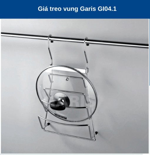 Giá treo vung inox nan GARIS GI04.1 - 3