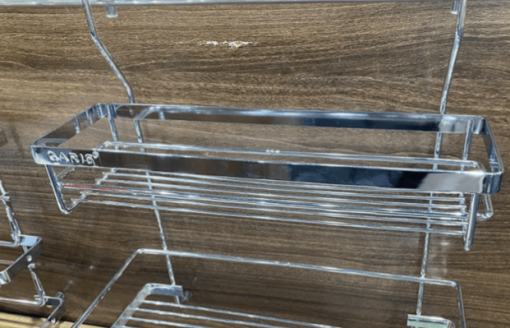 Giá để gia vị 2 tầng inox nan Garis GI04.3 - 5